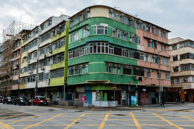 Photo rehabilitation of residential buildings